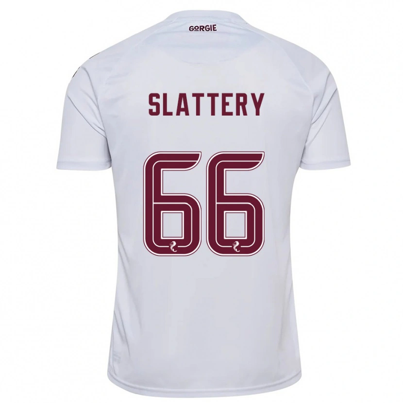 Danxen Damen Jenna Slattery #66 Weiß Burgunderrot Auswärtstrikot Trikot 2025/26 T-Shirt Schweiz