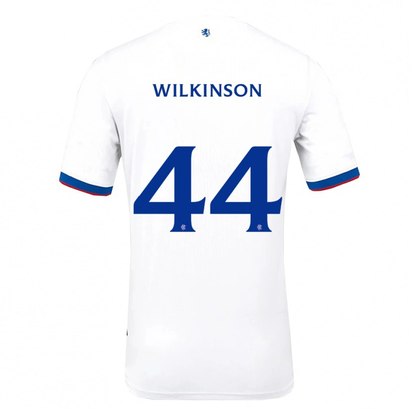 Danxen Damen Katie Wilkinson #44 Weiß Rot Blau Auswärtstrikot Trikot 2025/26 T-Shirt Schweiz