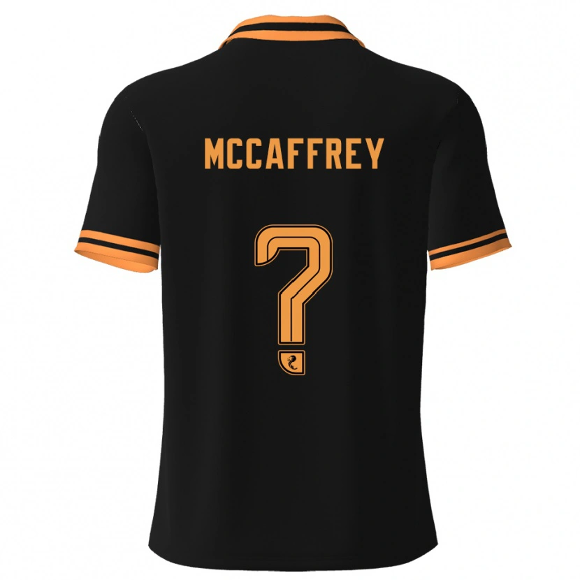 Danxen Damen Matthew Mccaffrey #0 Schwarz Gelb Auswärtstrikot Trikot 2025/26 T-Shirt Schweiz
