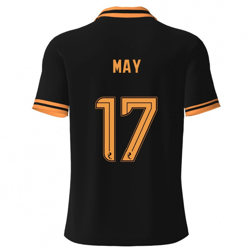 Danxen Damen Stevie May #17 Schwarz Gelb Auswärtstrikot Trikot 2025/26 T-Shirt Schweiz