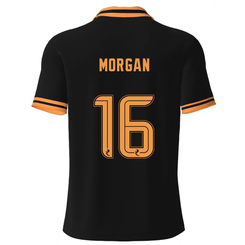 Danxen Damen Briony Morgan #16 Schwarz Gelb Auswärtstrikot Trikot 2025/26 T-Shirt Schweiz