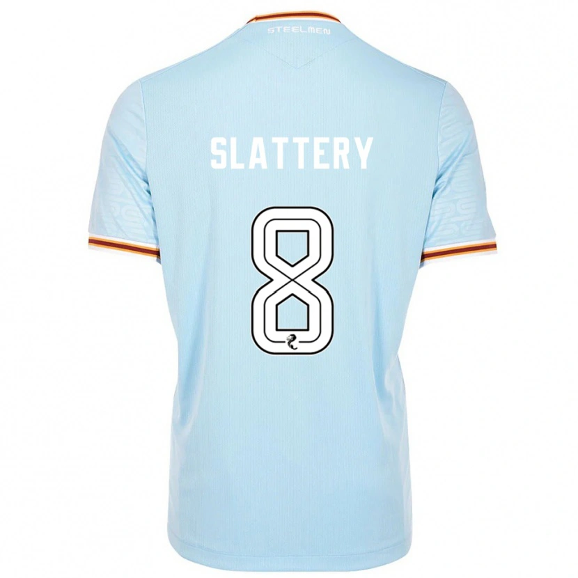 Danxen Damen Callum Slattery #8 Himmelblau Auswärtstrikot Trikot 2025/26 T-Shirt Schweiz