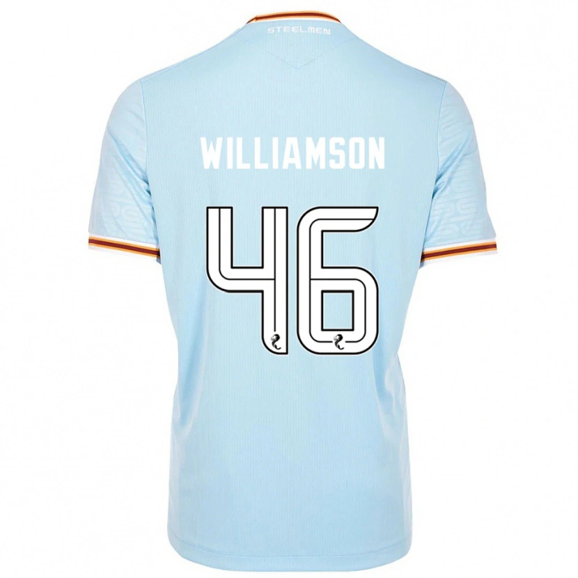 Danxen Damen Scott Williamson #46 Himmelblau Auswärtstrikot Trikot 2025/26 T-Shirt Schweiz