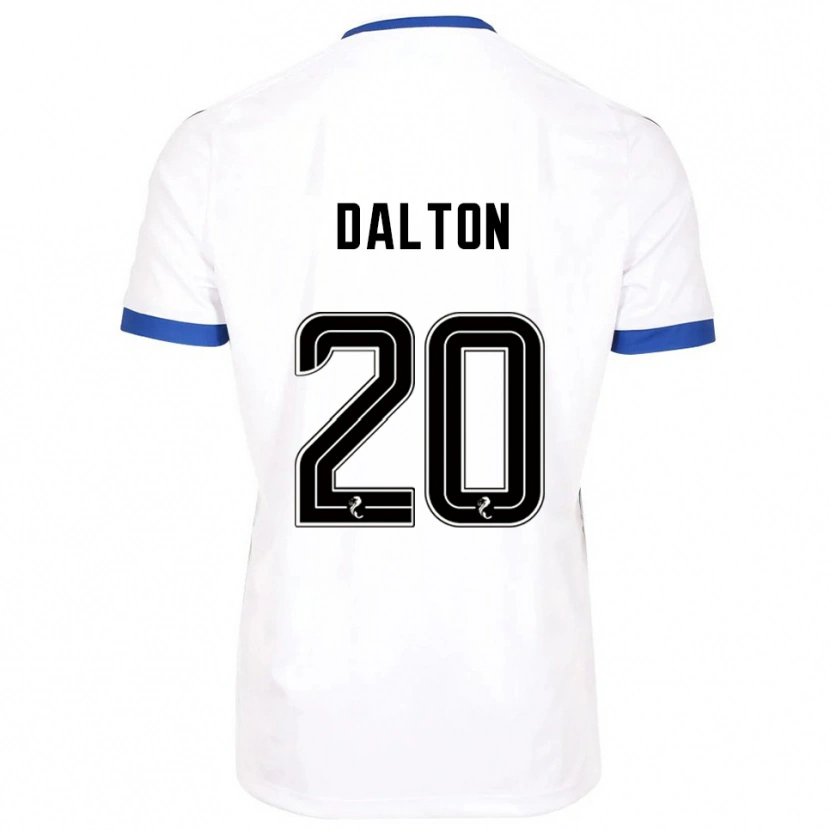 Danxen Damen Sean Dalton #20 Weiß Blau Auswärtstrikot Trikot 2025/26 T-Shirt Schweiz