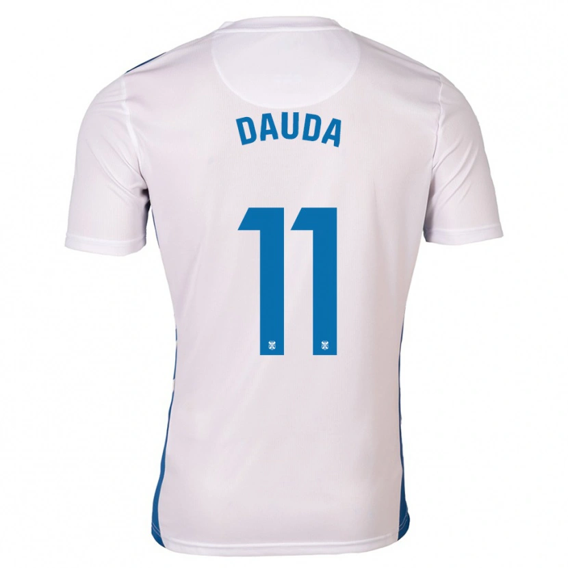 Danxen Kinder Mo Dauda #11 Weiß Blau Heimtrikot Trikot 2025/26 T-Shirt Schweiz