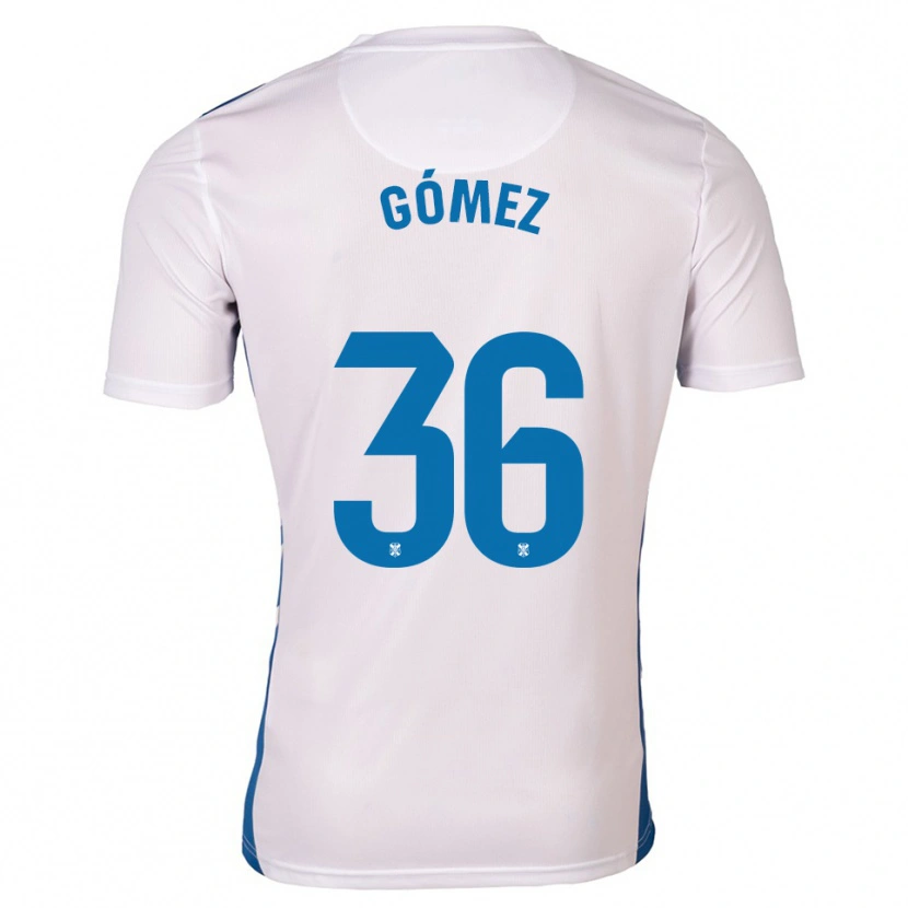 Danxen Kinder Yerover Gómez #36 Weiß Blau Heimtrikot Trikot 2025/26 T-Shirt Schweiz