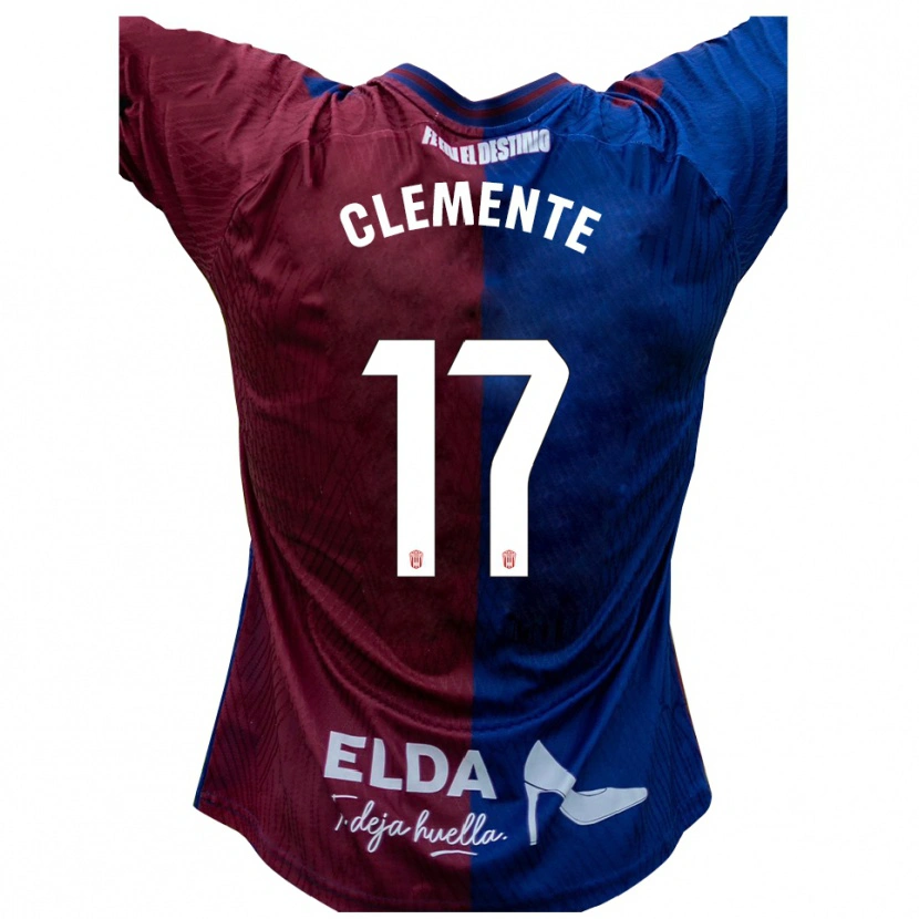 Danxen Kinder Jesús Clemente #17 Blau Rot Heimtrikot Trikot 2025/26 T-Shirt Schweiz