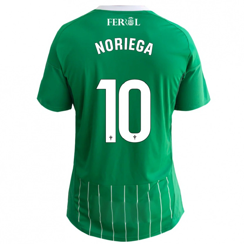 Danxen Kinder Jairo Noriega #10 Grün Weiß Heimtrikot Trikot 2025/26 T-Shirt Schweiz