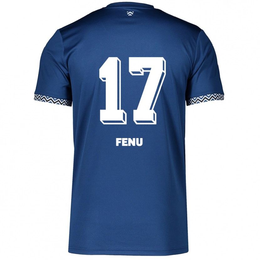 Danxen Kinder Inci Fenu #17 Marineblau Weiß Heimtrikot Trikot 2025/26 T-Shirt Schweiz