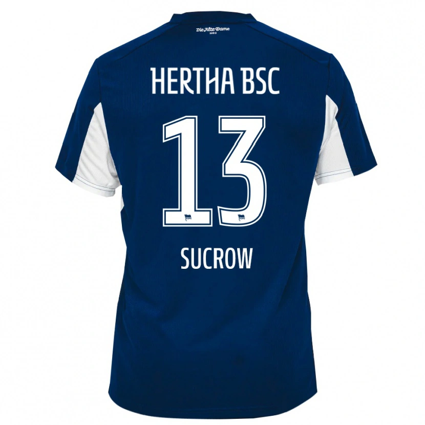 Danxen Kinder Connor Sucrow #13 Weiß Blau Heimtrikot Trikot 2025/26 T-Shirt Schweiz