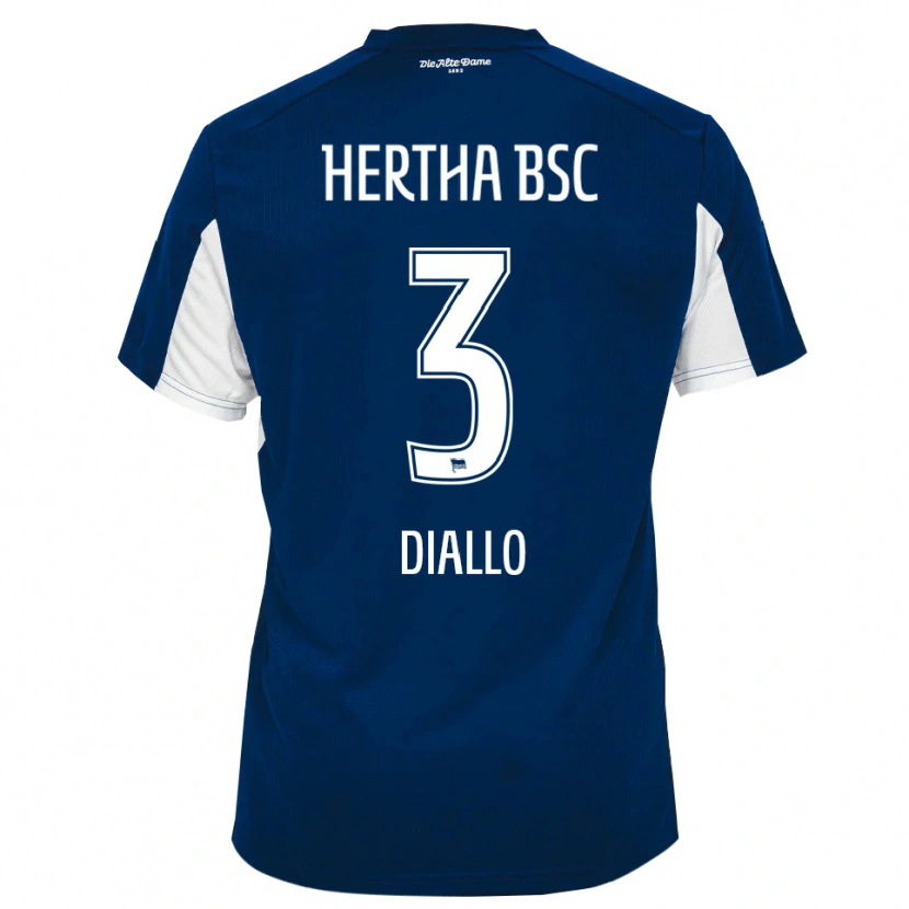 Danxen Kinder Jerome Diallo #3 Weiß Blau Heimtrikot Trikot 2025/26 T-Shirt Schweiz