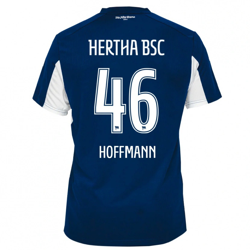 Danxen Kinder Tim Hoffmann #46 Weiß Blau Heimtrikot Trikot 2025/26 T-Shirt Schweiz