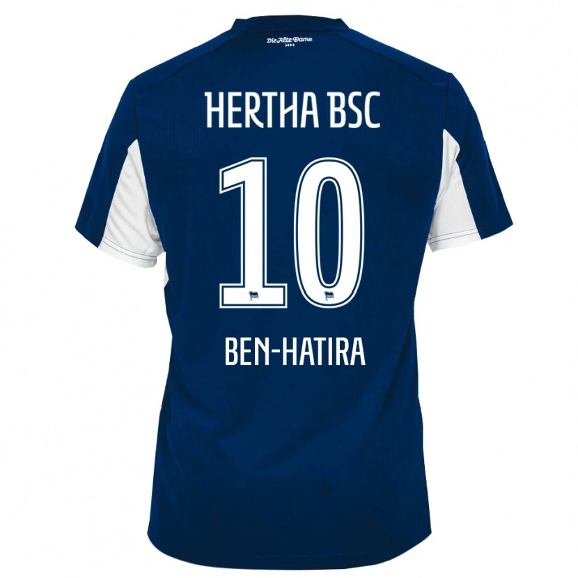 Danxen Kinder Änis Ben-Hatira #10 Weiß Blau Heimtrikot Trikot 2025/26 T-Shirt Schweiz