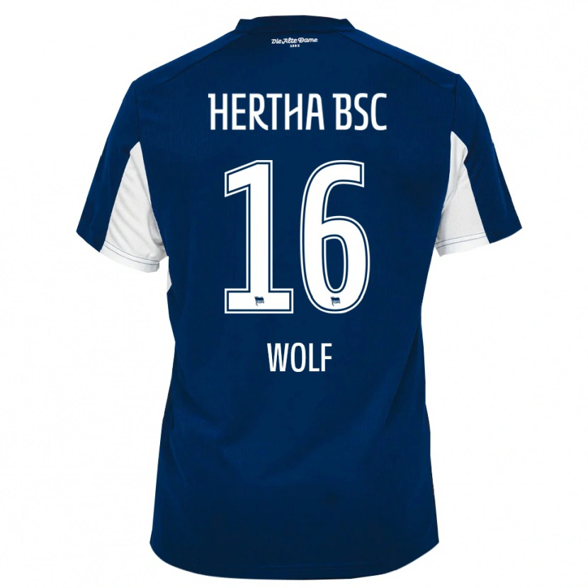 Danxen Kinder Colin Wolf #16 Weiß Blau Heimtrikot Trikot 2025/26 T-Shirt Schweiz