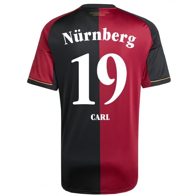 Danxen Kinder Ferdinand Carl #19 Burgunder Schwarz Heimtrikot Trikot 2025/26 T-Shirt Schweiz