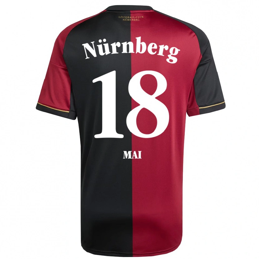 Danxen Kinder Franziska Mai #18 Burgunder Schwarz Heimtrikot Trikot 2025/26 T-Shirt Schweiz