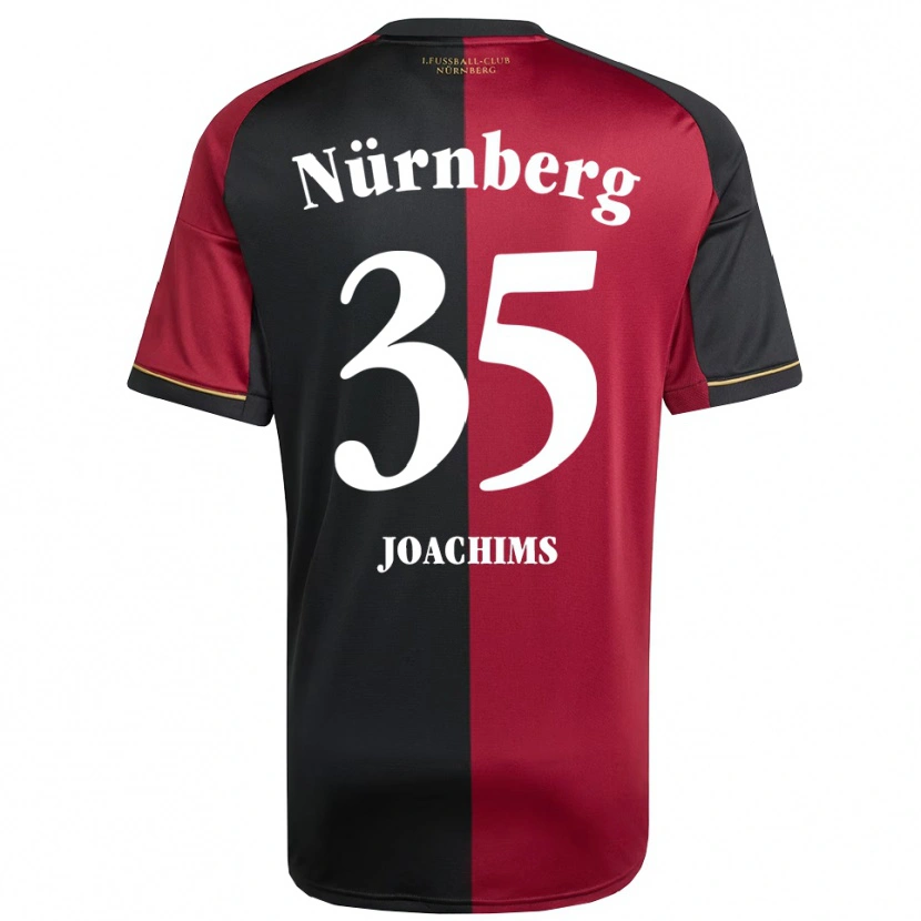 Danxen Kinder Simon Joachims #35 Burgunder Schwarz Heimtrikot Trikot 2025/26 T-Shirt Schweiz