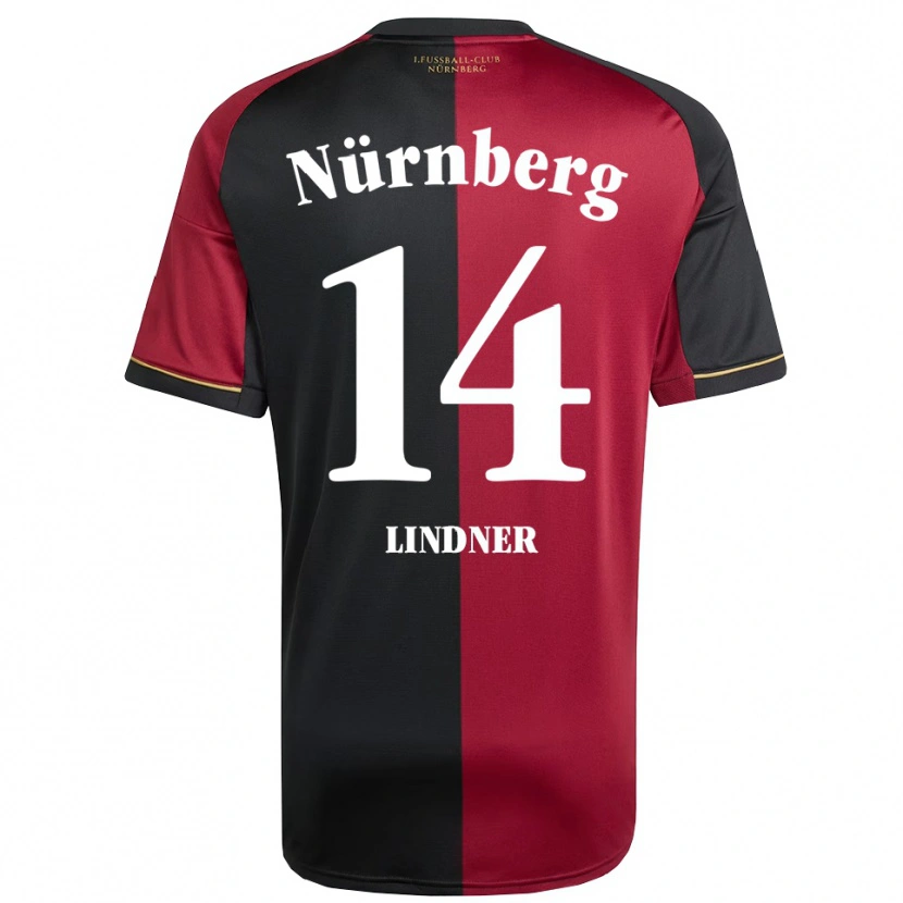 Danxen Kinder Marlene Lindner #14 Burgunder Schwarz Heimtrikot Trikot 2025/26 T-Shirt Schweiz