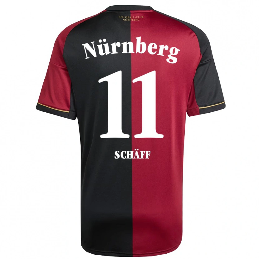 Danxen Kinder Till Schäff #11 Burgunder Schwarz Heimtrikot Trikot 2025/26 T-Shirt Schweiz