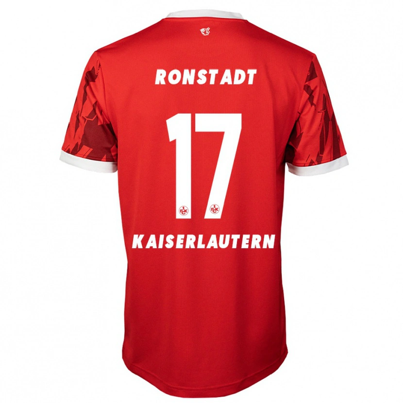Danxen Kinder Frank Ronstadt #17 Rot Weiß Heimtrikot Trikot 2025/26 T-Shirt Schweiz