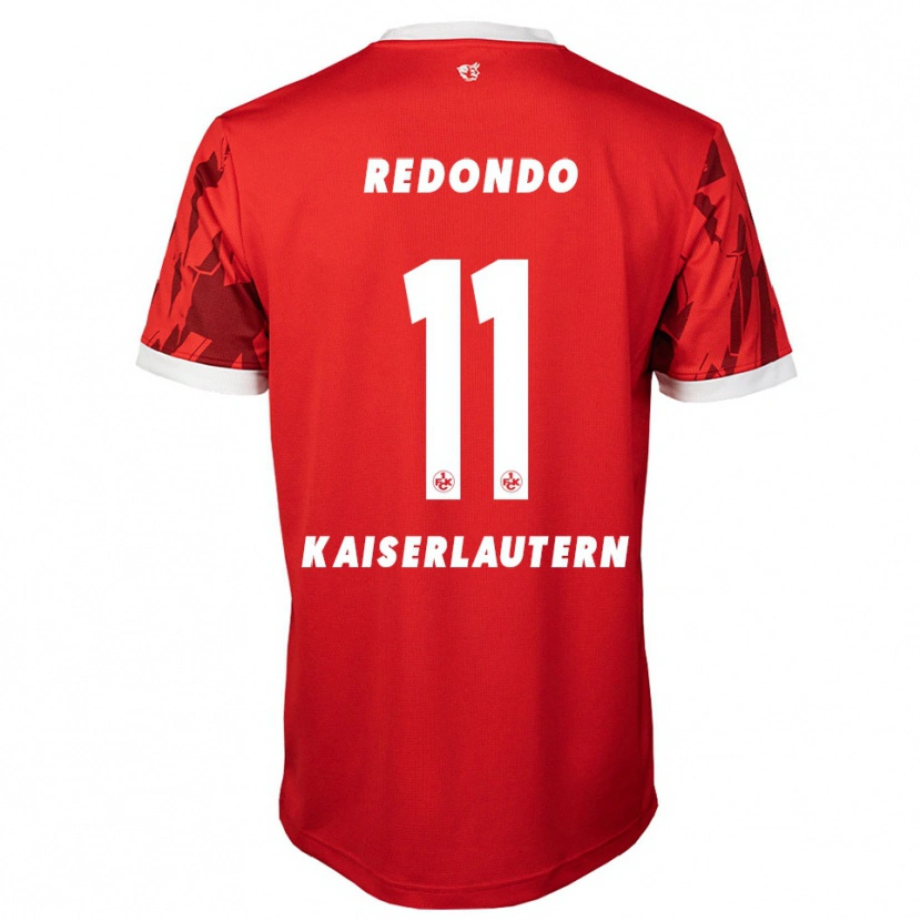 Danxen Kinder Kenny-Prince Redondo #11 Rot Weiß Heimtrikot Trikot 2025/26 T-Shirt Schweiz