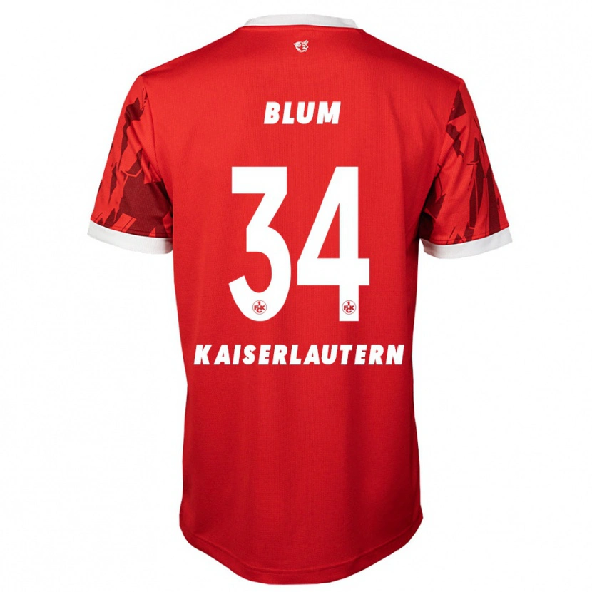 Danxen Kinder Shawn Blum #34 Rot Weiß Heimtrikot Trikot 2025/26 T-Shirt Schweiz
