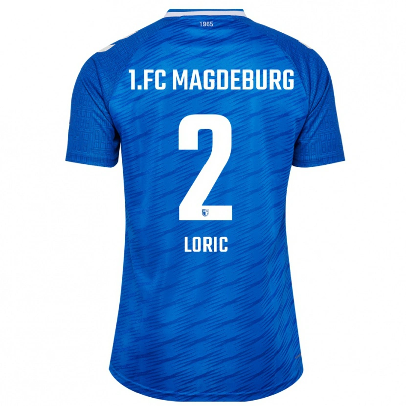 Danxen Kinder Samuel Loric #2 Blau Weiß Heimtrikot Trikot 2025/26 T-Shirt Schweiz
