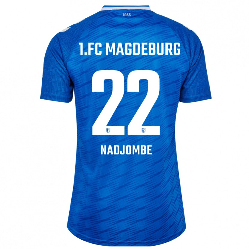 Danxen Kinder Pierre Nadjombe #22 Blau Weiß Heimtrikot Trikot 2025/26 T-Shirt Schweiz