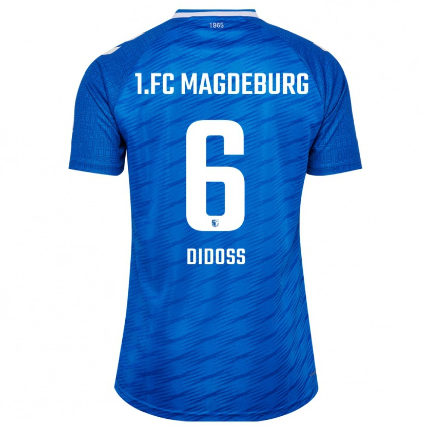 Danxen Kinder Fadi Didoss #6 Blau Weiß Heimtrikot Trikot 2025/26 T-Shirt Schweiz