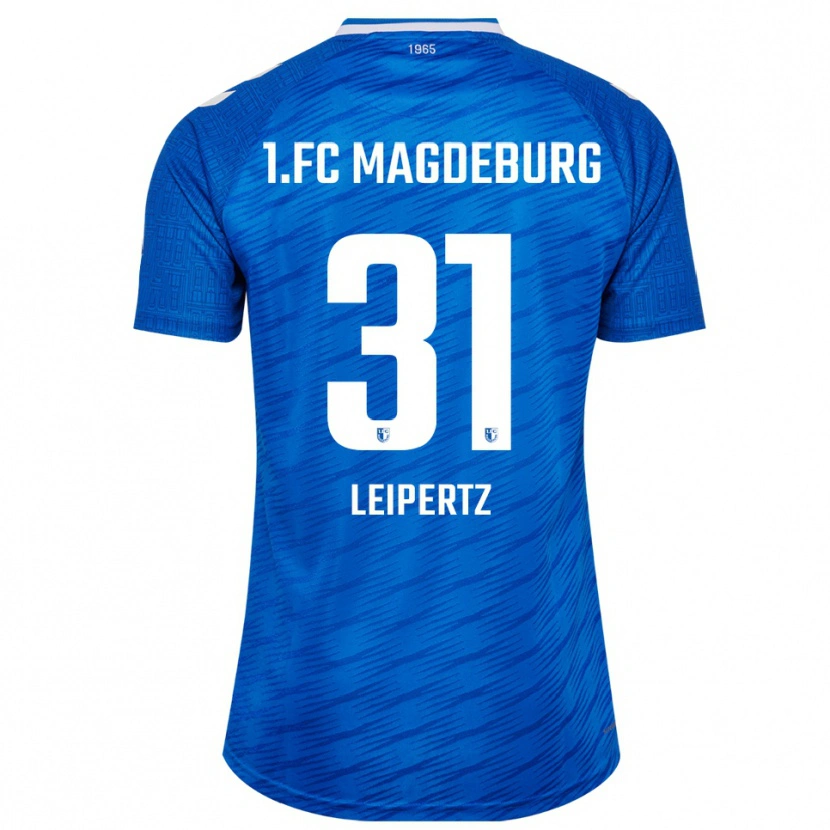 Danxen Kinder Robert Leipertz #31 Blau Weiß Heimtrikot Trikot 2025/26 T-Shirt Schweiz