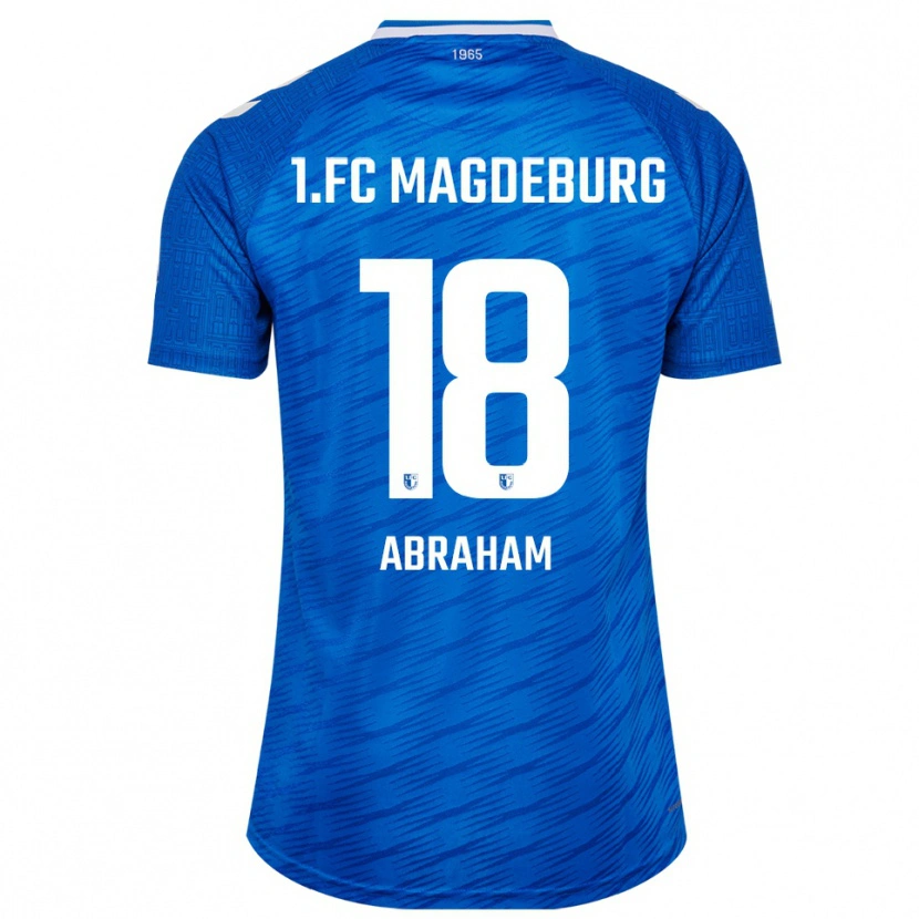 Danxen Kinder Neele Abraham #18 Blau Weiß Heimtrikot Trikot 2025/26 T-Shirt Schweiz