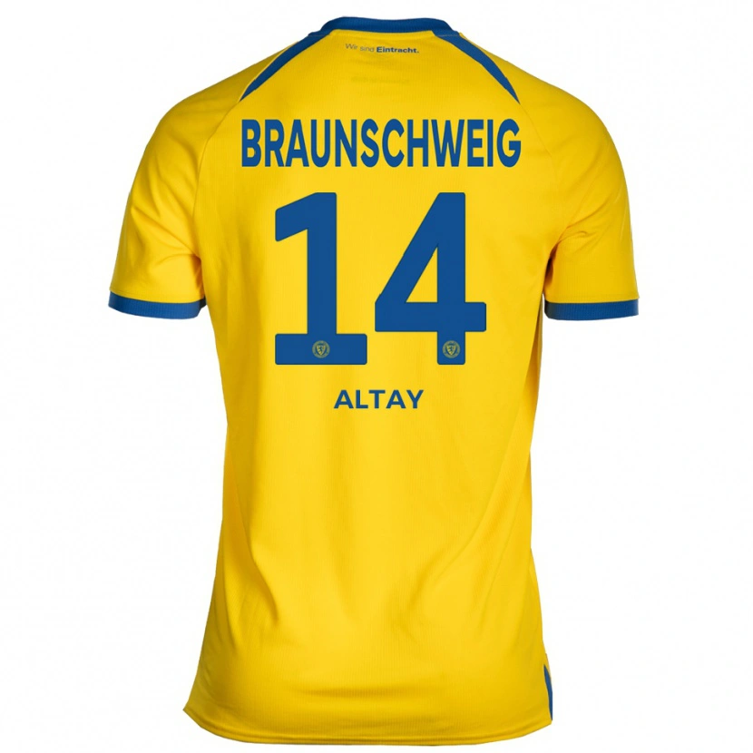 Danxen Kinder Ali Altay #14 Gelb Blau Heimtrikot Trikot 2025/26 T-Shirt Schweiz