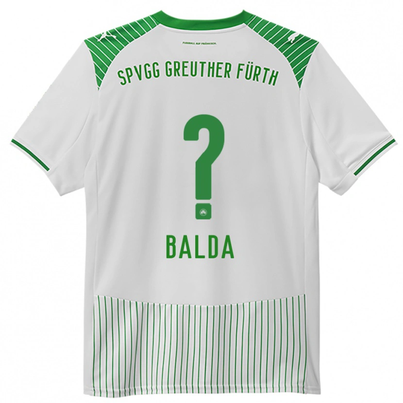 Danxen Kinder Daniela Balda #0 Weiß Grün Heimtrikot Trikot 2025/26 T-Shirt Schweiz