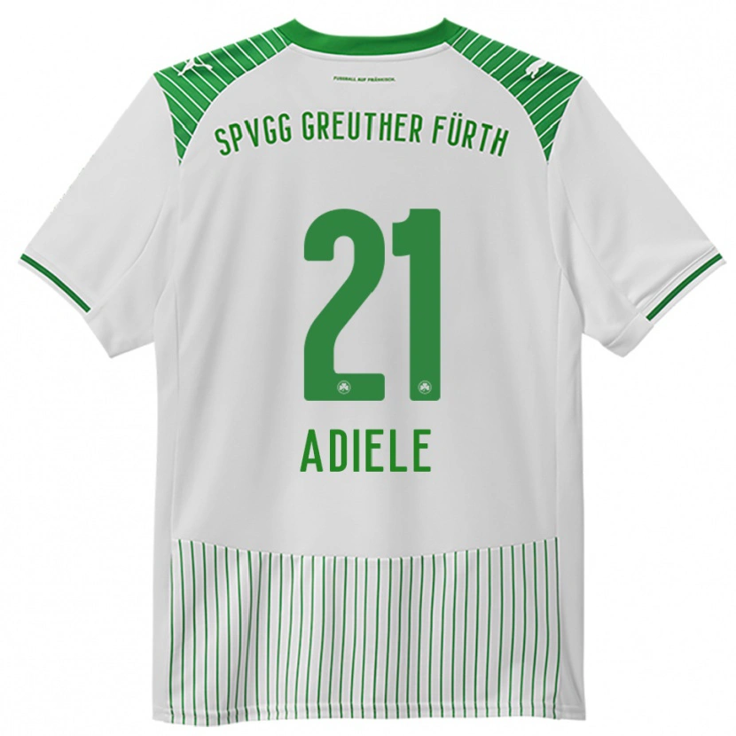 Danxen Kinder Raphael Adiele #21 Weiß Grün Heimtrikot Trikot 2025/26 T-Shirt Schweiz