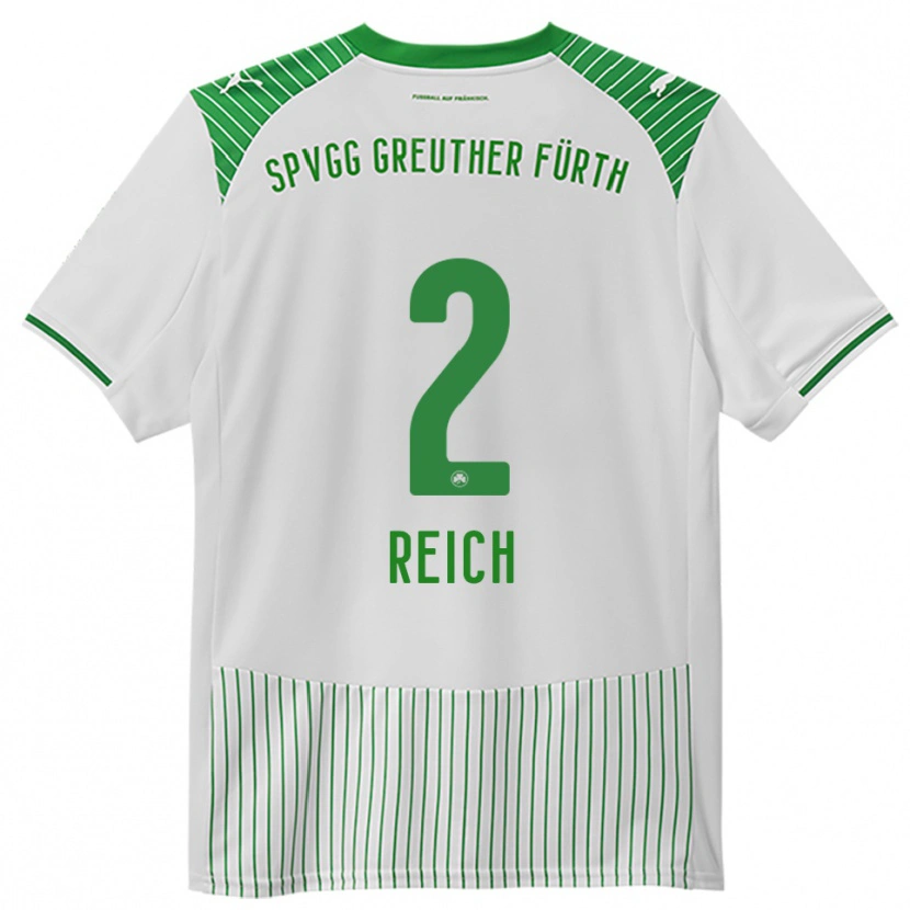 Danxen Kinder Lukas Reich #2 Weiß Grün Heimtrikot Trikot 2025/26 T-Shirt Schweiz