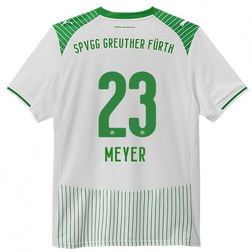 Danxen Kinder Max Meyer #23 Weiß Grün Heimtrikot Trikot 2025/26 T-Shirt Schweiz
