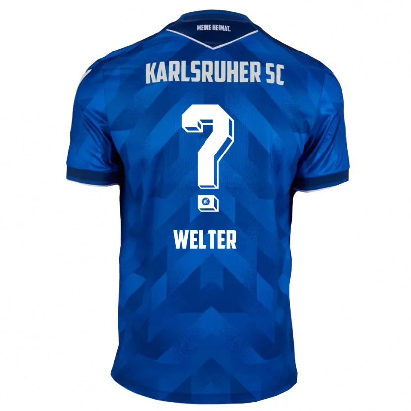 Danxen Kinder Scott Welter #0 Blau Weiß Heimtrikot Trikot 2025/26 T-Shirt Schweiz