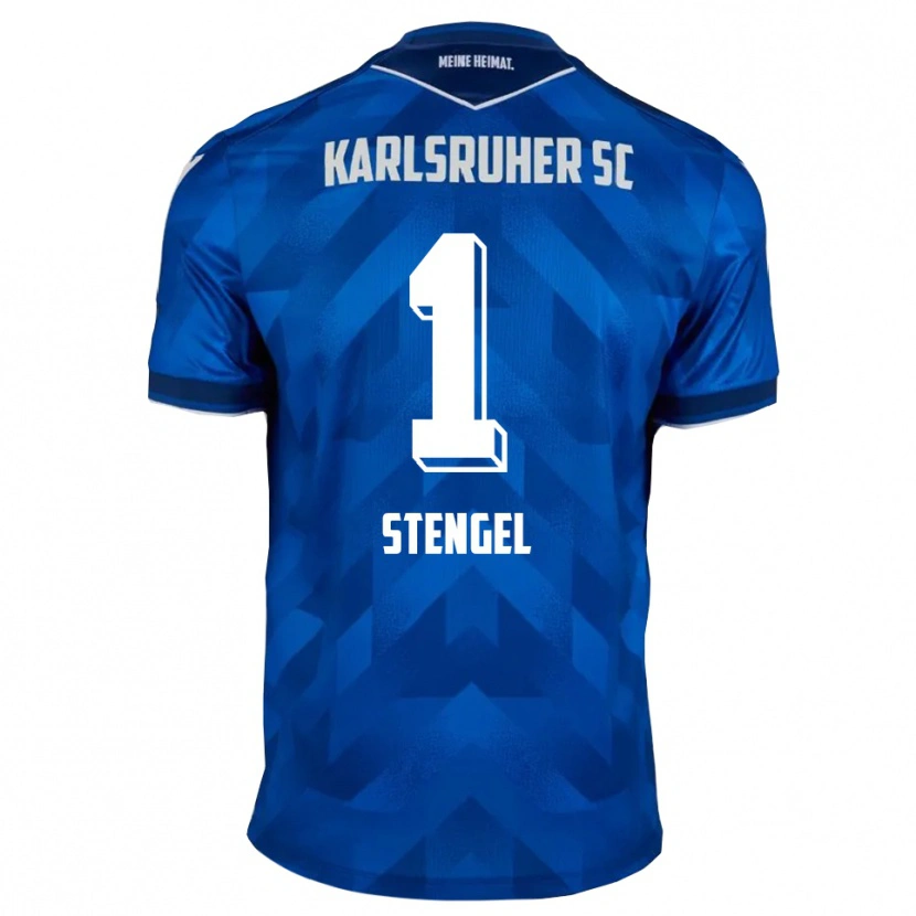 Danxen Kinder Konstantin Stengel #1 Blau Weiß Heimtrikot Trikot 2025/26 T-Shirt Schweiz