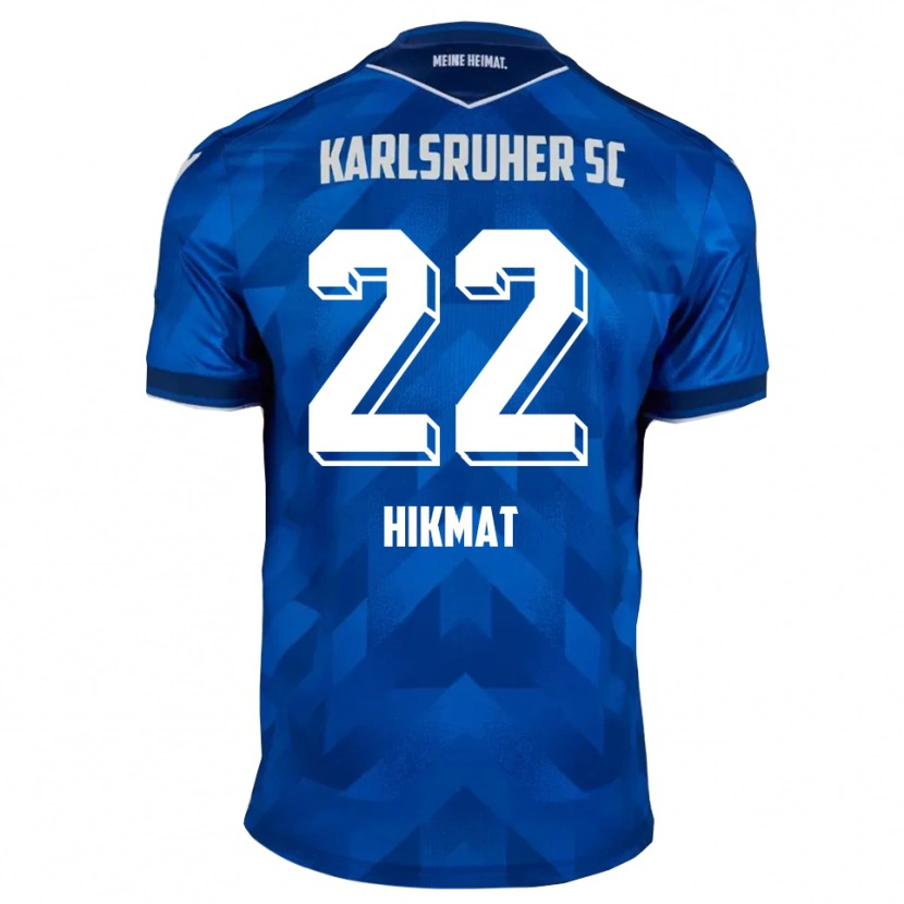 Danxen Kinder Soufiane Hikmat #22 Blau Weiß Heimtrikot Trikot 2025/26 T-Shirt Schweiz