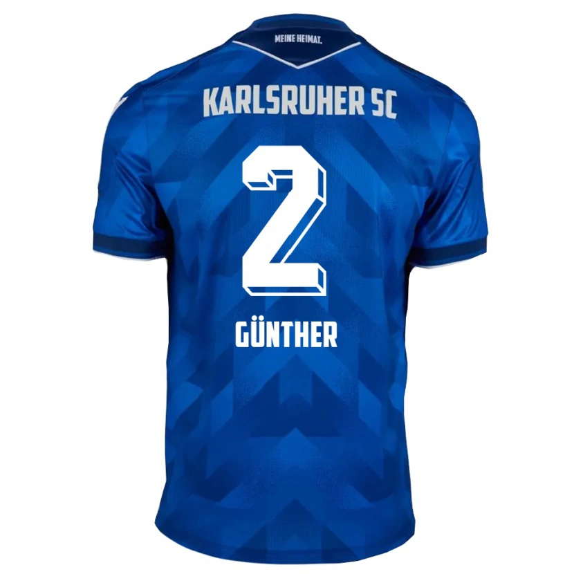 Danxen Kinder Noah Günther #2 Blau Weiß Heimtrikot Trikot 2025/26 T-Shirt Schweiz