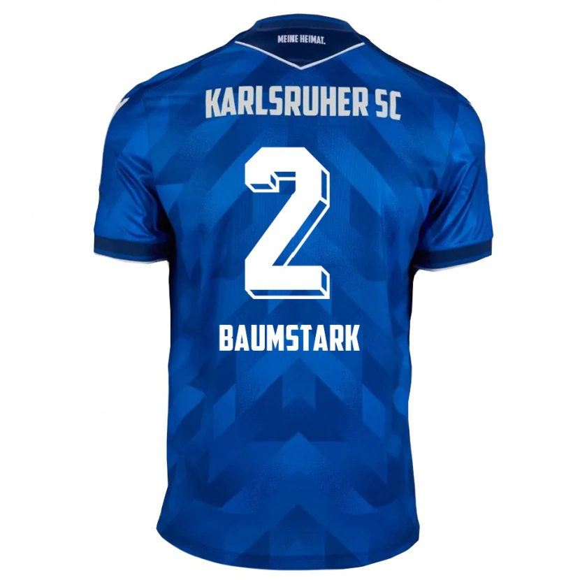 Danxen Kinder Max Baumstark #2 Blau Weiß Heimtrikot Trikot 2025/26 T-Shirt Schweiz
