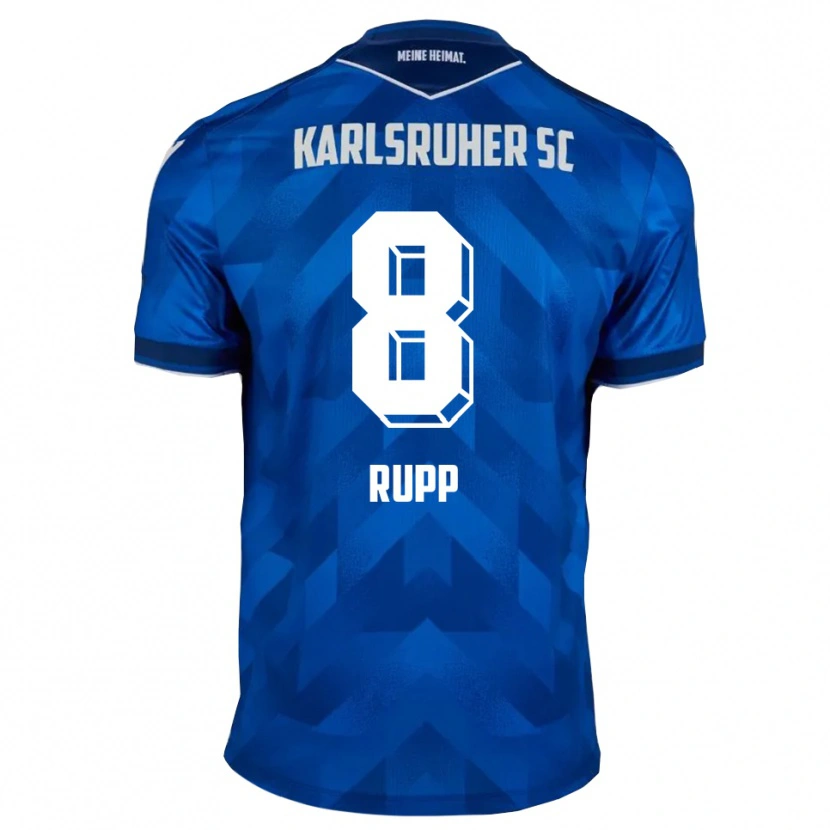 Danxen Kinder Noah Rupp #8 Blau Weiß Heimtrikot Trikot 2025/26 T-Shirt Schweiz