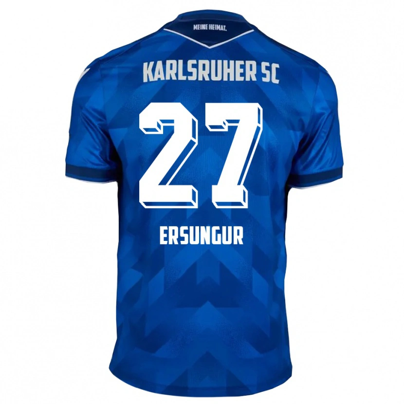 Danxen Kinder Ali-Eren Ersungur #27 Blau Weiß Heimtrikot Trikot 2025/26 T-Shirt Schweiz