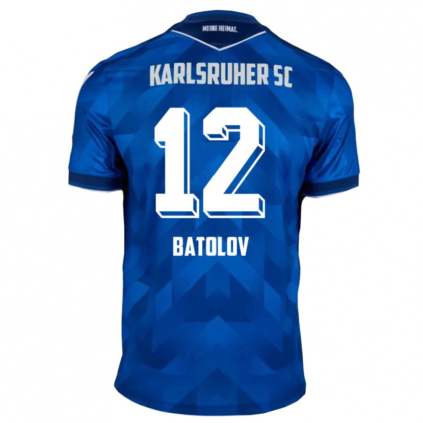 Danxen Kinder Leon Batolov #12 Blau Weiß Heimtrikot Trikot 2025/26 T-Shirt Schweiz