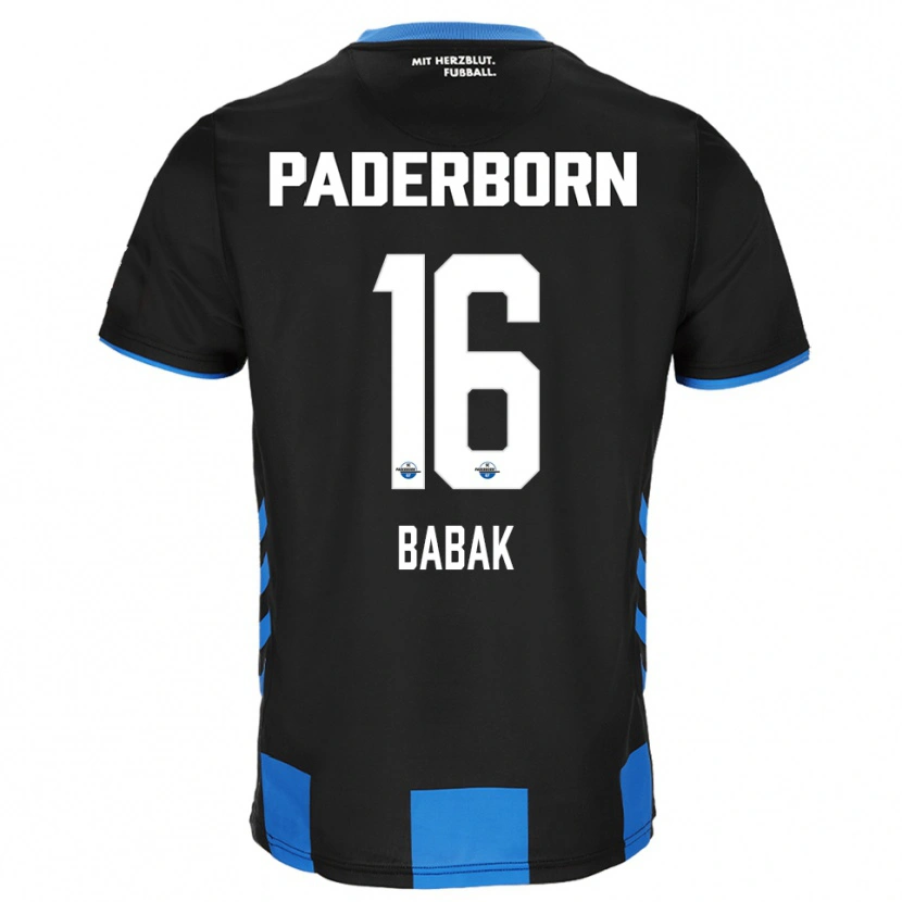 Danxen Kinder Fedir Babak #16 Schwarz Blau Heimtrikot Trikot 2025/26 T-Shirt Schweiz