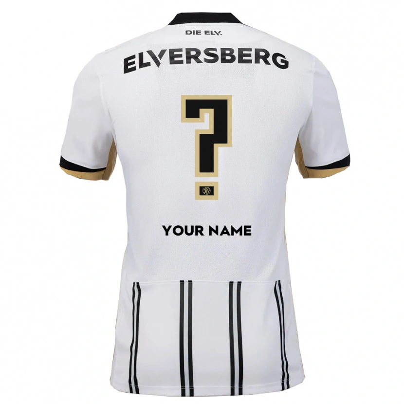 Danxen Kinder Ihren Namen #0 Weiß Schwarz Heimtrikot Trikot 2025/26 T-Shirt Schweiz