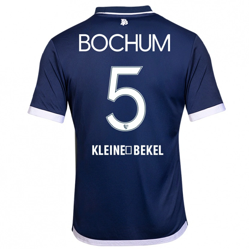 Danxen Kinder Colin Kleine-Bekel #5 Marineblau Weiß Heimtrikot Trikot 2025/26 T-Shirt Schweiz