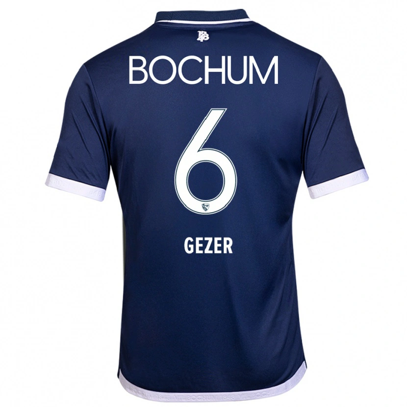 Danxen Kinder Joel Gezer #6 Marineblau Weiß Heimtrikot Trikot 2025/26 T-Shirt Schweiz