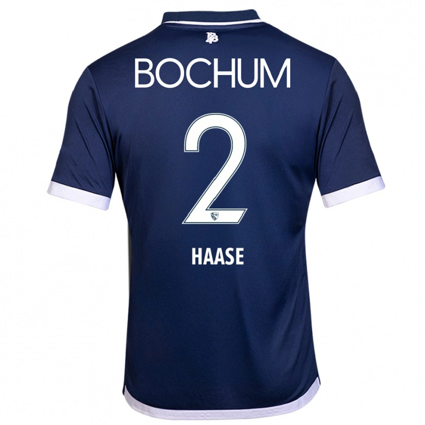Danxen Kinder Antonia Haase #2 Marineblau Weiß Heimtrikot Trikot 2025/26 T-Shirt Schweiz