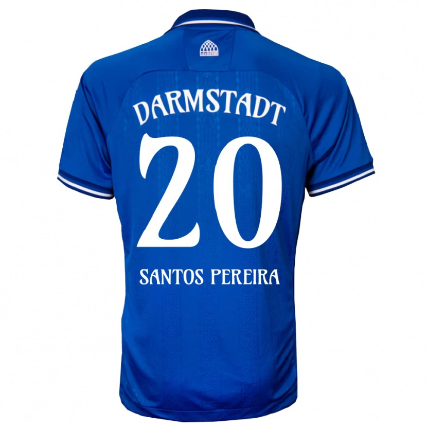 Danxen Kinder Diogo Dos Santos Pereira #20 Blau Weiß Heimtrikot Trikot 2025/26 T-Shirt Schweiz